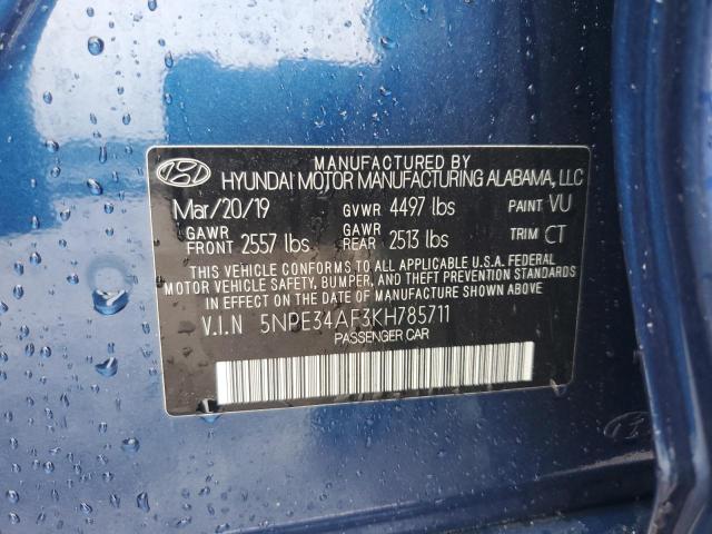 2019 HYUNDAI SONATA LIM - 5NPE34AF3KH785711