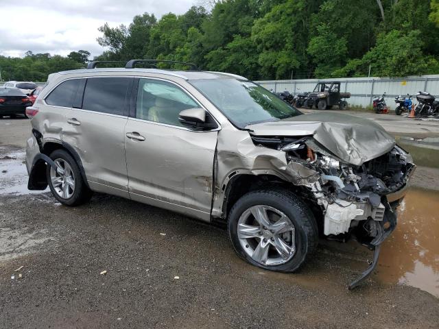 Vin: 5tdykrfh6fs058649, lot: 58976135, toyota highlander limited 20154