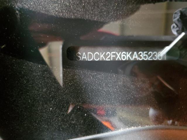 2019 JAGUAR F-PACE PRE SADCK2FX6KA352301