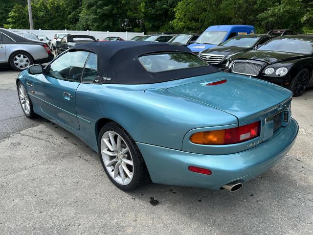 ASTON MARTIN DB7 VANTAG 2001 blue converti gas SCFAB42321K402008 photo #4