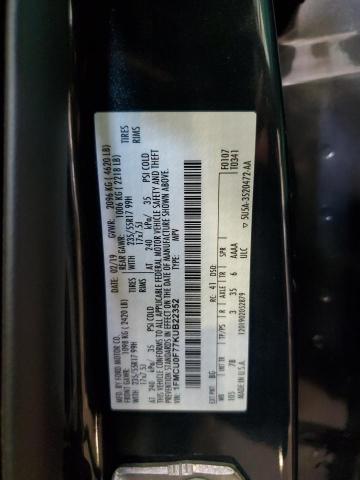 2019 FORD ESCAPE S - 1FMCU0F77KUB22352