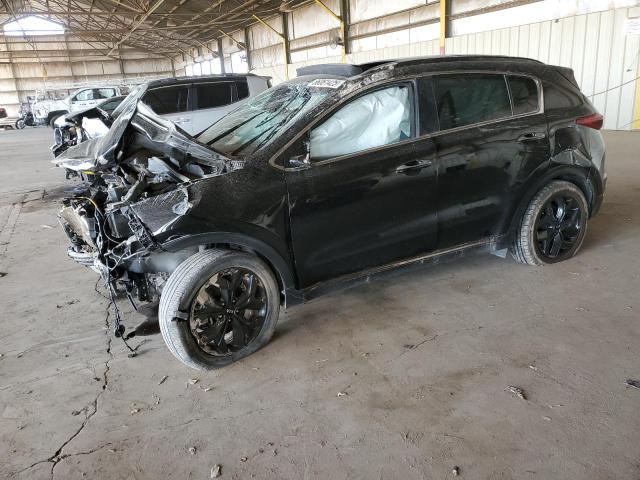 KIA SPORTAGE S 2020 black  gas KNDP63AC0L7762571 photo #1