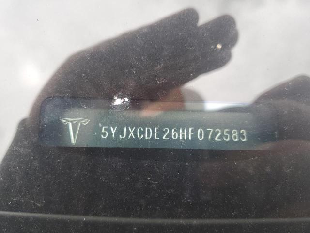 2017 TESLA MODEL X - 5YJXCDE26HF072583
