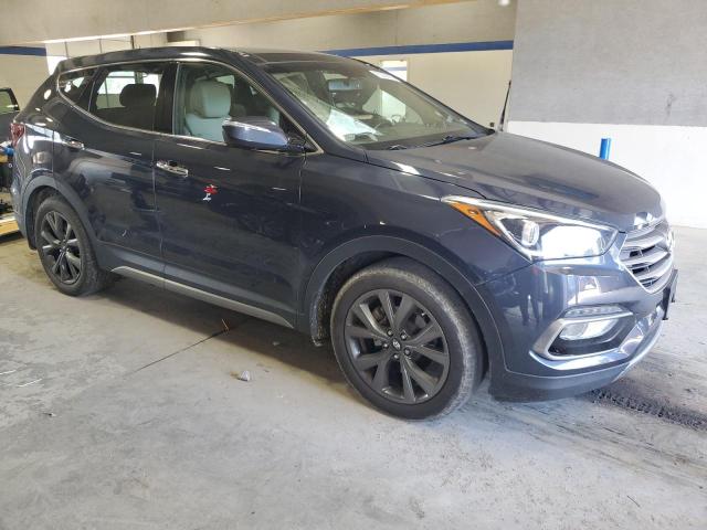 Vin: 5xyzw4la4hg449530, lot: 55296505, hyundai santa fe 20174