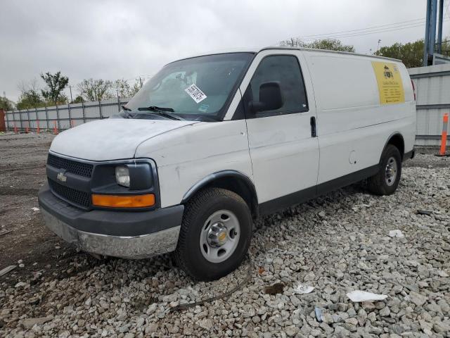 CHEVROLET EXPRESS G2 2009 white  gas 1GCGG25KX91145585 photo #1