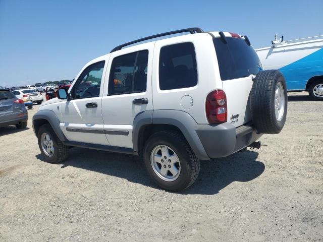 JEEP LIBERTY SP 2005 white  gas 1J8GL48K75W533267 photo #3
