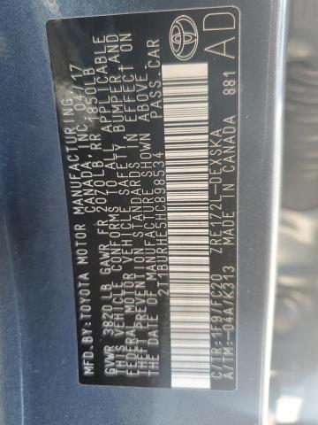 2017 TOYOTA COROLLA L - 2T1BURHE5HC898534