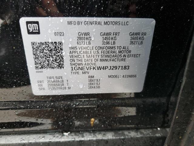 2023 CHEVROLET TRAVERSE L 1GNEVFKW4PJ297183