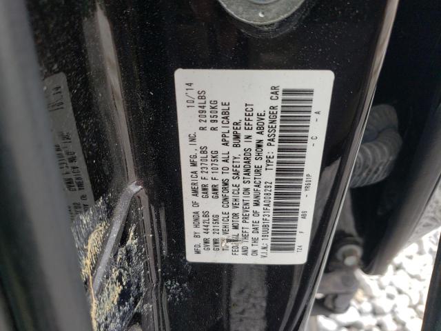 2015 ACURA TLX 19UUB1F31FA008292