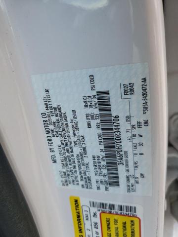 2013 FORD FUSION SE - 3FA6P0H70DR344706
