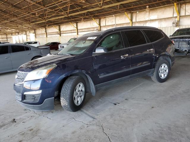 CHEVROLET TRAVERSE L 2016 blue  gas 1GNKRFED4GJ254884 photo #1