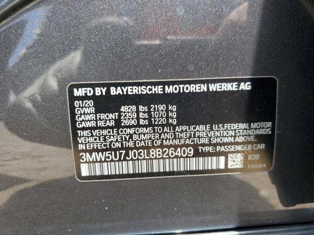 2020 BMW M340I - 3MW5U7J03L8B26409