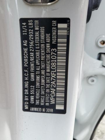 2015 PORSCHE PANAMERA G WP0AF2A7XFL081073
