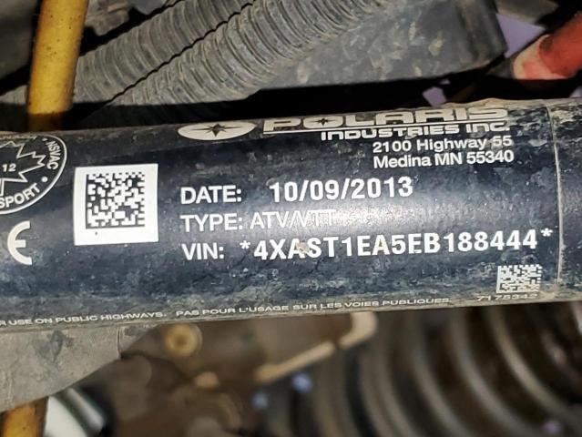 2014 POLARIS RZR 1000 X - 4XAST1EA5EB188444