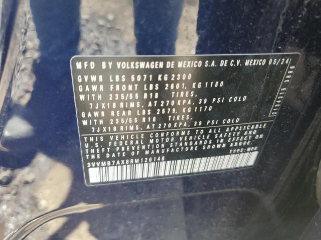 2024 VOLKSWAGEN TIGUAN SE - 3VVMB7AX8RM126148