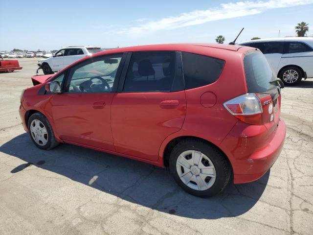 HONDA FIT 2013 red  gas JHMGE8H30DC007773 photo #3