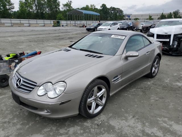 MERCEDES-BENZ SL 500 2004 silver roadster gas WDBSK75F94F073670 photo #1