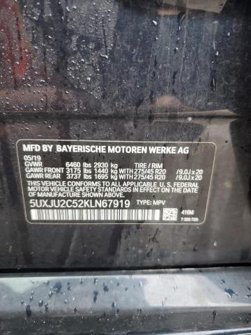 2019 BMW X5 XDRIVE5 - 5UXJU2C52KLN67919