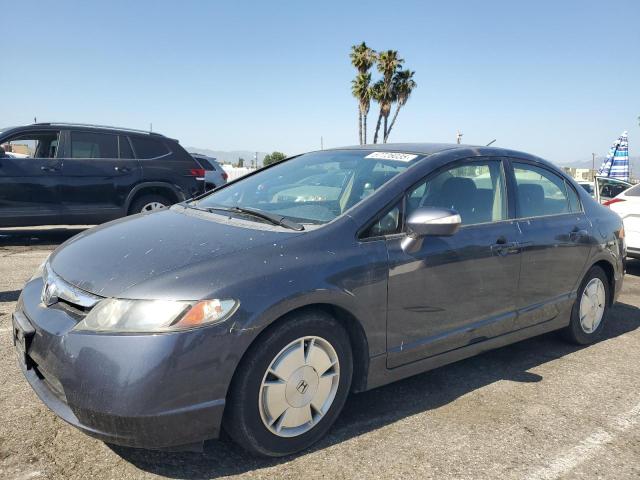 HONDA CIVIC HYBR 2007 charcoal  hybrid engine JHMFA36257S007881 photo #1
