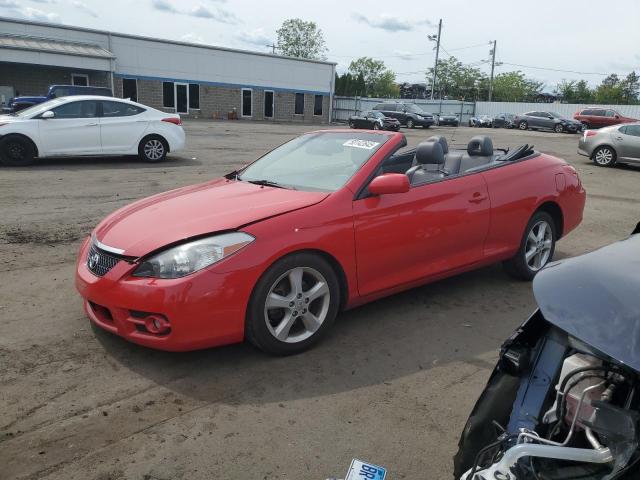 TOYOTA CAMRY SOLA 2007 red  gas 4T1FA38P97U115060 photo #1
