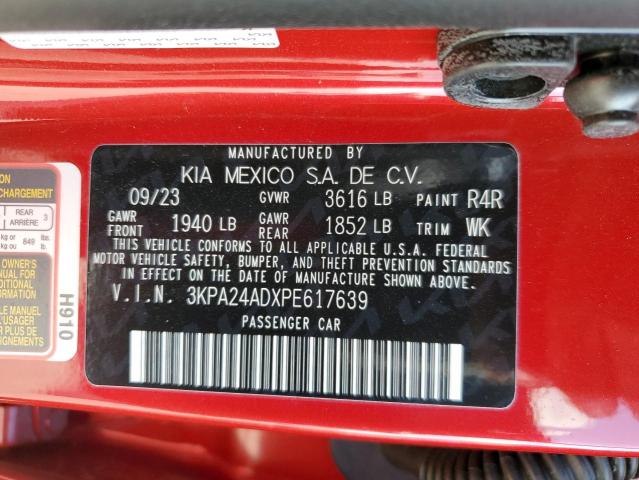 2023 KIA RIO LX 3KPA24ADXPE617639
