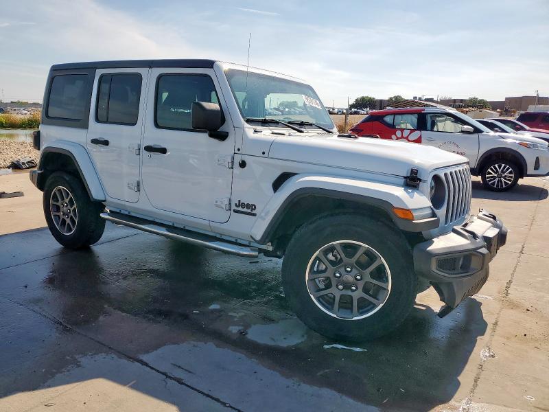 Vin: 1c4hjxdn3mw729708, lot: 58761745, jeep wrangler sport 20214