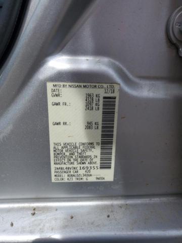 2019 NISSAN ALTIMA S - 1N4BL4BV3KC169355