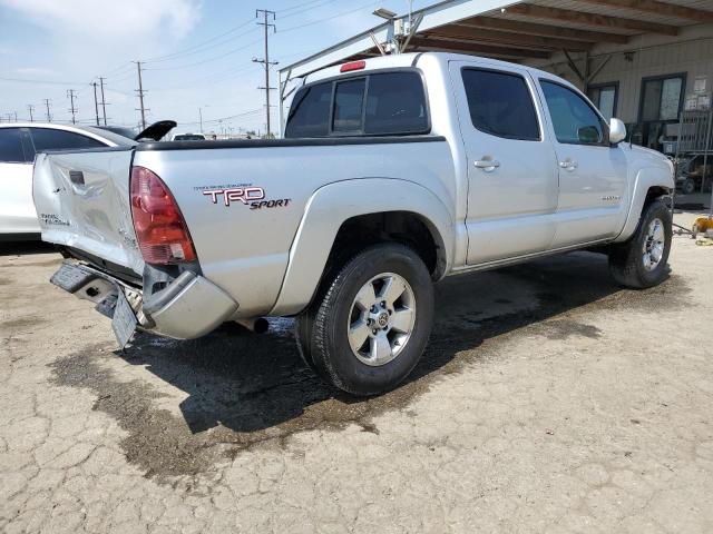 TOYOTA TACOMA DOU 2006 silver crew pic gas 3TMJU62N46M010315 photo #4