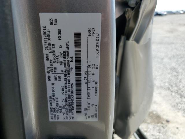 2019 FORD F150 SUPER 1FTEW1E42KFB83326