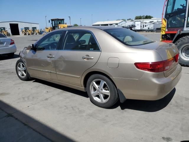 HONDA ACCORD EX 2005 gold  gas 1HGCM56755A098626 photo #3