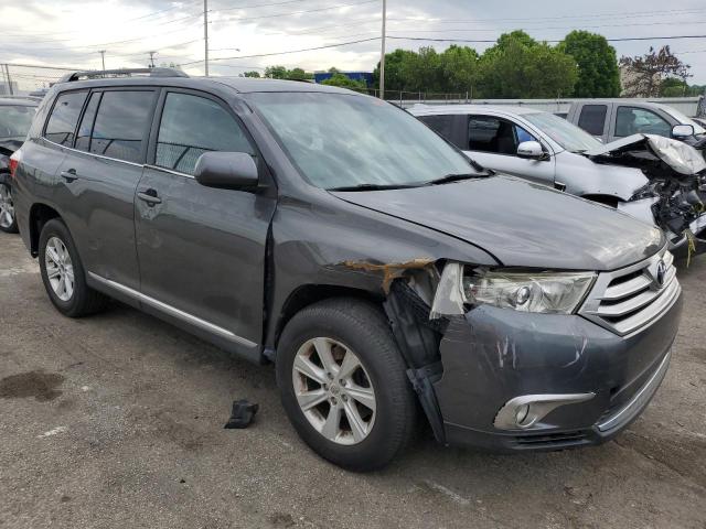 Vin: 5tdbk3eh4cs114863, lot: 56175355, toyota highlander base 20124