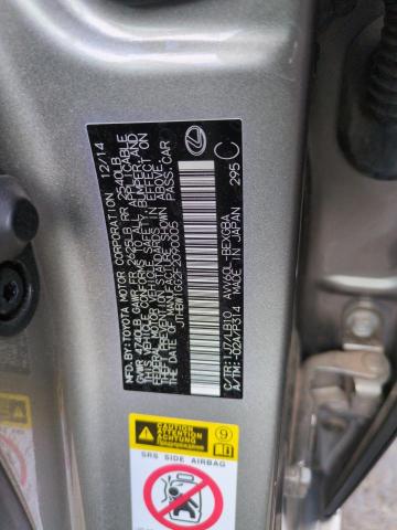 2015 LEXUS ES 300H - JTHBW1GG2F2090005