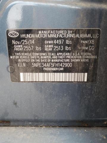 2015 HYUNDAI SONATA SPO - 5NPE34AF5FH142900