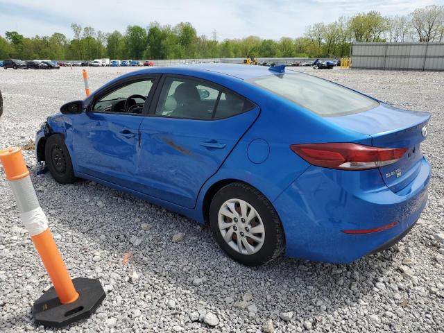 Vin: kmhd74lf0hu410897, lot: 56482005, hyundai elantra se 20172