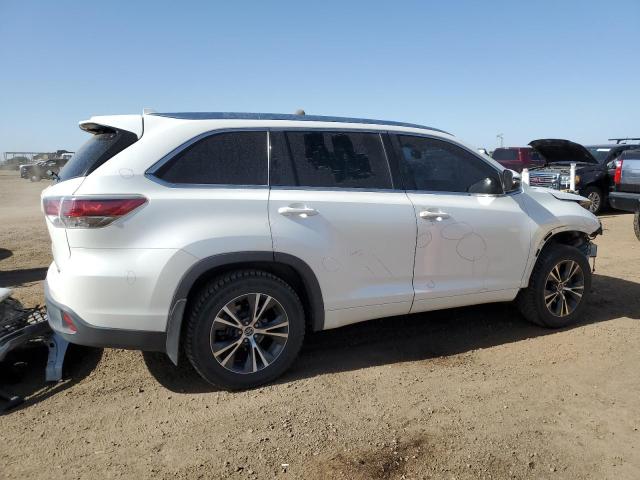 Vin: 5tdjkrfh4gs246539, lot: 56583125, toyota highlander xle 20163