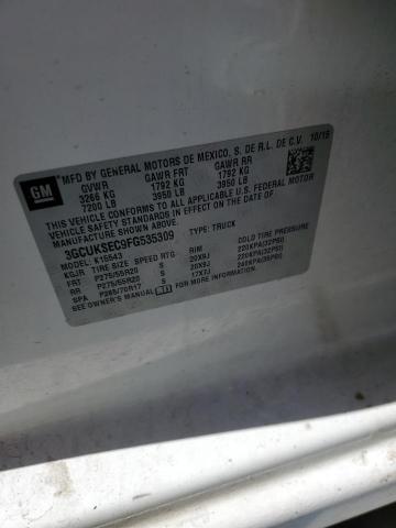 2015 CHEVROLET SILVERADO - 3GCUKSEC9FG535309