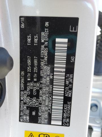 2019 LEXUS NX 300 BAS - JTJYARBZ6K2119949
