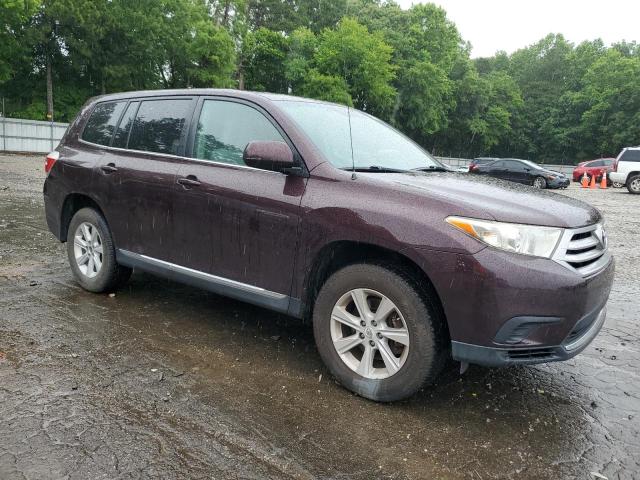 Vin: 5tdbk3eh7cs151471, lot: 58800555, toyota highlander base 20124