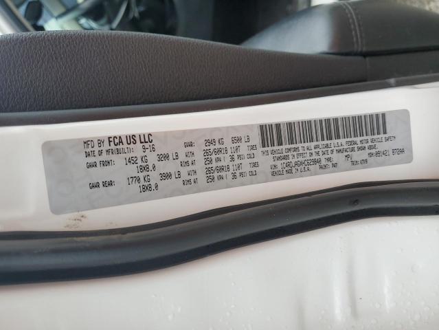 2017 DODGE DURANGO SX 1C4RDJAGXHC629840
