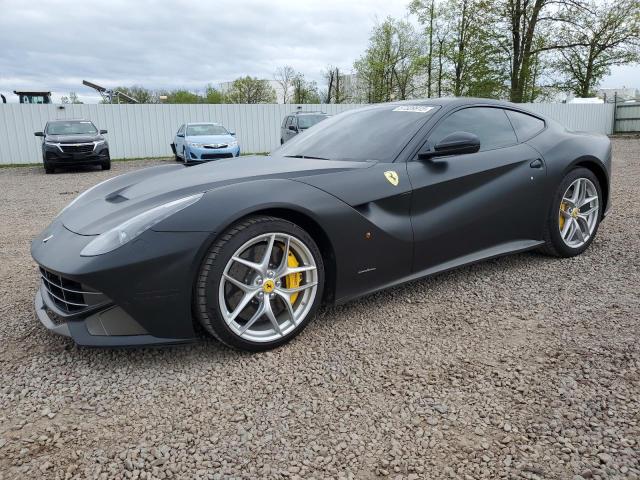 FERRARI F12 BERLIN 2014 black coupe gas ZFF74UFAXE0202704 photo #1