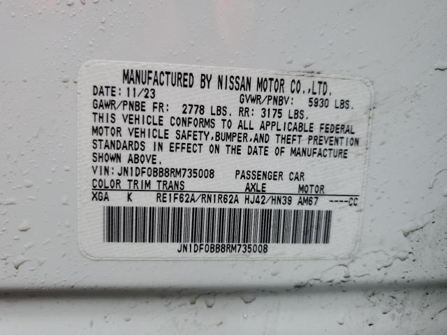 2024 NISSAN ARIYA EVOL JN1DF0BB8RM735008