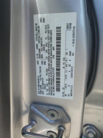 2019 LINCOLN MKC 5LMCJ1C96KUL21751