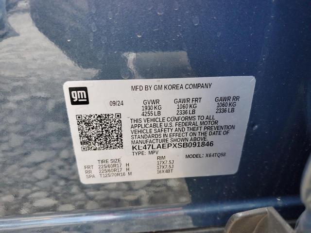 2025 BUICK ENVISTA PR - KL47LAEPXSB091846