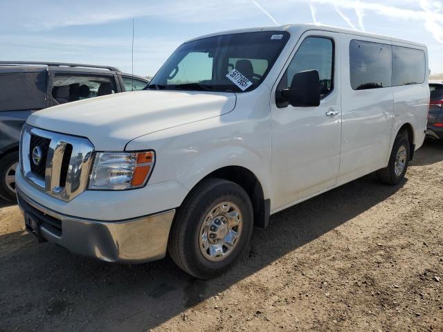 NISSAN NV 3500 S 2015 white sports v gas 5BZBF0AA3FN853115 photo #1