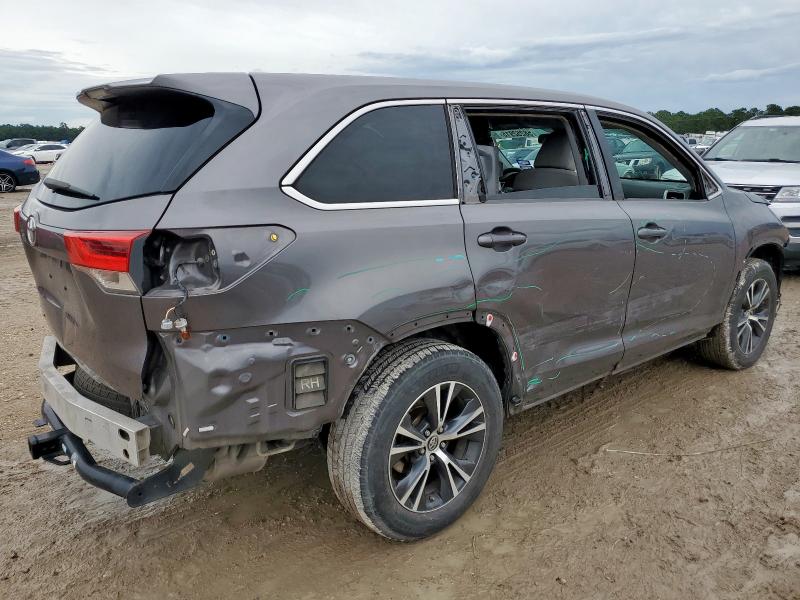 Vin: 5tdzarfh3hs025960, lot: 58252915, toyota highlander le 20173