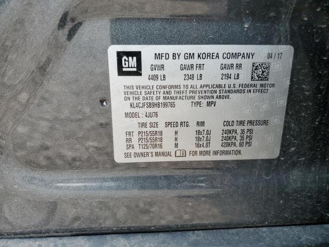 2017 BUICK ENCORE PRE KL4CJFSB9HB199765