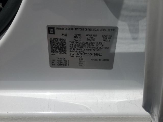 2018 GMC SIERRA K15 - 3GTU2NEC1JG436011