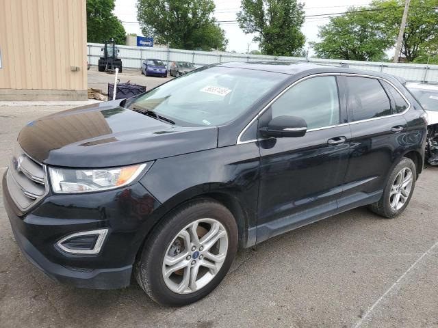 FORD EDGE TITAN 2018 black  gas 2FMPK4K9XJBB67652 photo #1