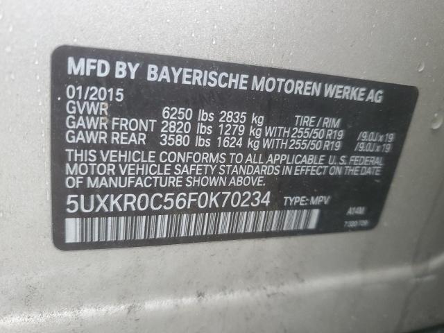 2015 BMW X5 XDRIVE3 - 5UXKR0C56F0K70234
