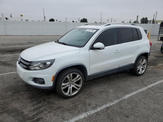 VOLKSWAGEN TIGUAN S 2016 white  gas WVGAV7AX4GW511658 photo #1